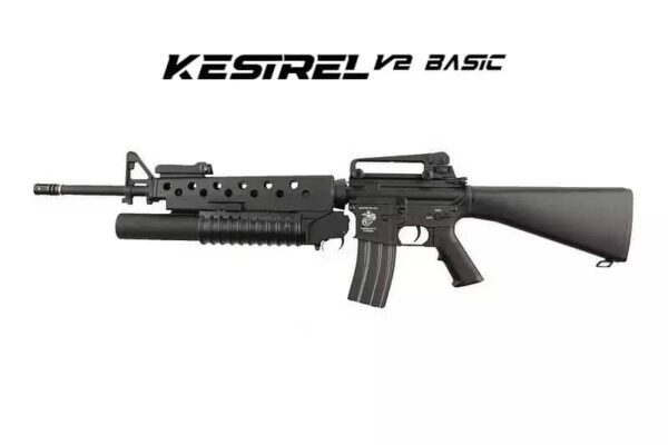 REPLIQUE LONGUE 6MM SA-G02 ONE KESTREL NOIRE – Image 2