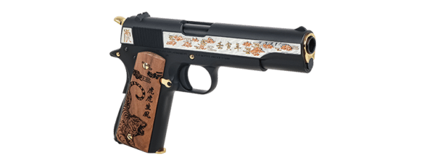 PISTOLET 6MM 1911 YEAR TIGER EDITION LIMITEE GAZ – Image 3