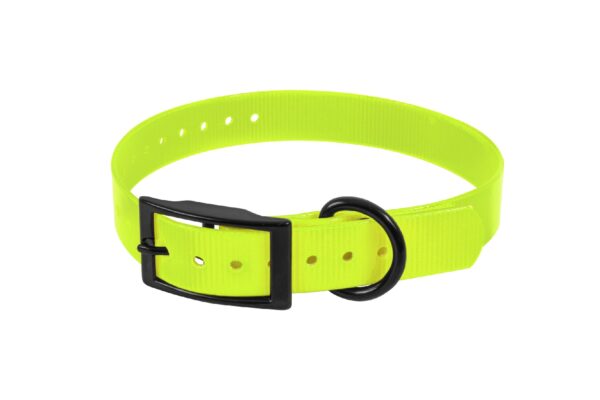 COLLIER BIOTHANE BIOGOLD 600X25X2.6 JAUNE – Image 2