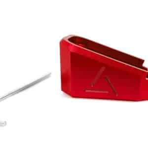 EXTENSION DE CHARGEUR ALU +3 ROUGE POUR TP9