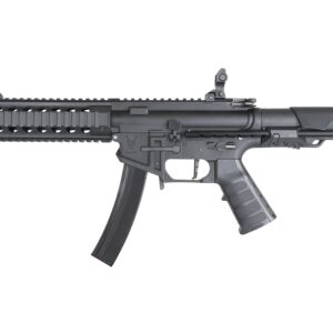 REPLIQUE LONGUE 6MM PDW 9MM SBR L  NOIRE