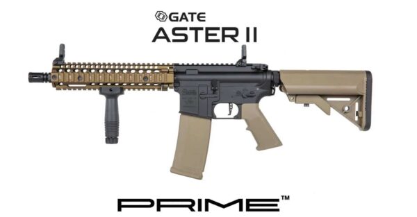 REPLIQUE LONGUE 6MM SA-P19 DANIEL DEFENSE ASTER II CHAOS BRONZE
