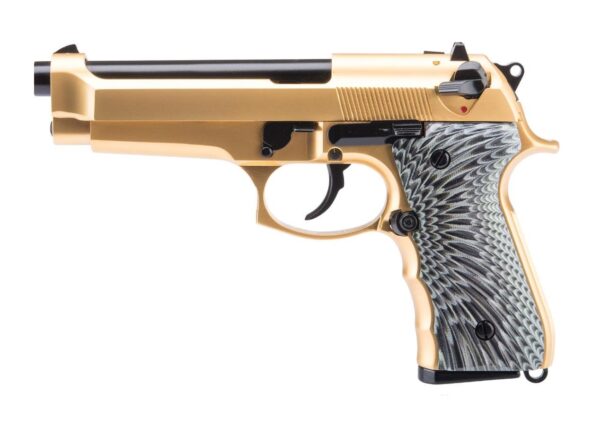 PISTOLET 6MM GAZ M92 EAGLE SEMI / FULL AUTO GD – Image 2