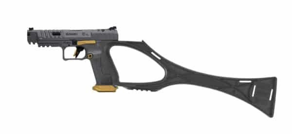 CROSSE TACTIQUE ARMBRACE NOIRE POUR PISTOLET CANIK TP – Image 2