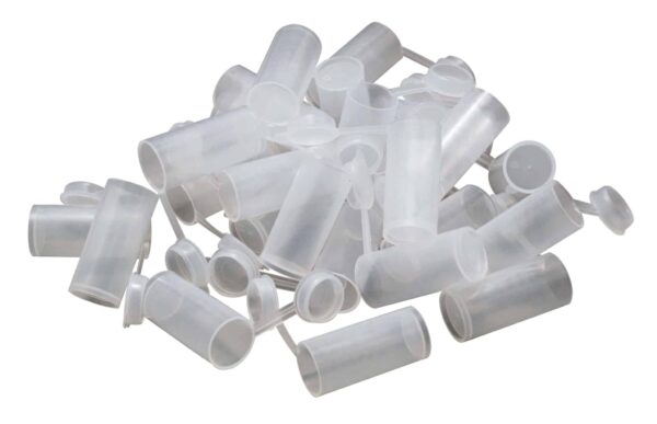 EPROUVETTES PLASTIQUE PIETTA POUDRE NOIRE SET DE 15