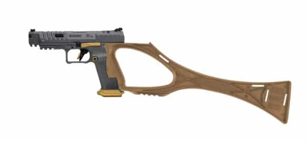 CROSSE TACTIQUE ARMBRACE FDE POUR PISTOLET CANIK TP – Image 2