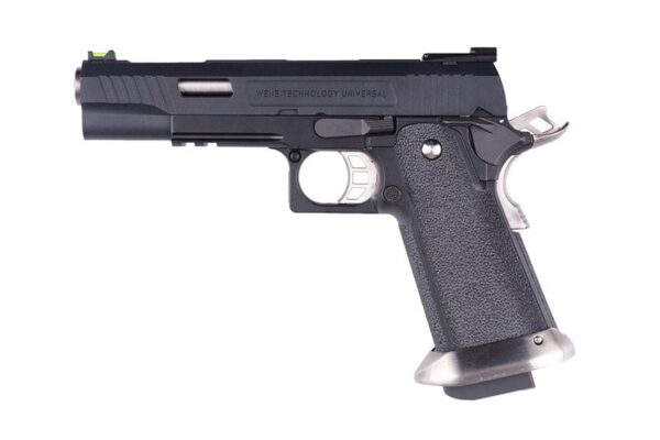 PISTOLET 6MM GAZ HI-CAPA 5.1 WET REX LONG NOIR – Image 2