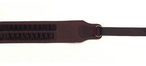 CARTOUCHIERE 2O BALLES TOILE MARRON ET CUIR