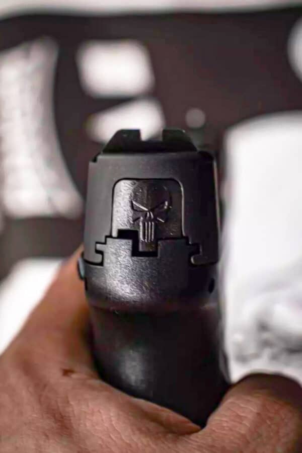 CAPOT ARRIERE CULASSE COVER PLATE PUNISHER TAURUS G3 – Image 2