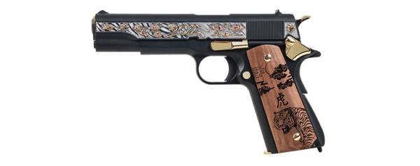 PISTOLET 6MM 1911 YEAR TIGER EDITION LIMITEE GAZ