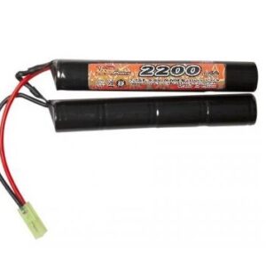BATTERIE NIMH 9.6V 2200MAH 2 STICKS
