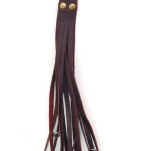 PORTE OISEAUX CUIR 12 BRINS 20CM