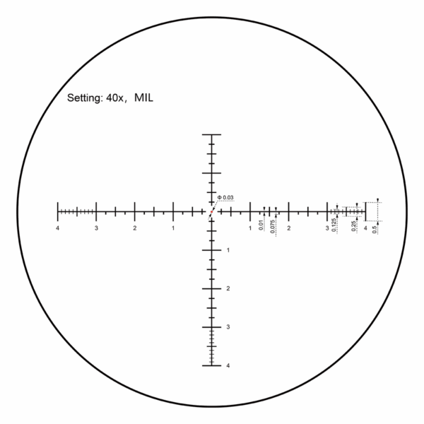 LUNETTE CONTINENTAL X8 6-48X56 ED MIL TACTICAL – Image 5