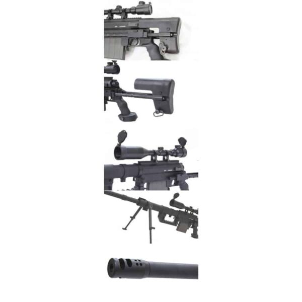 REPLIQUE LONGUE 6MM M200 RESSORT NOIR – Image 3