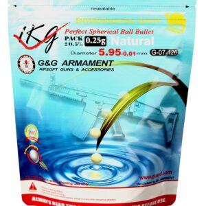 BILLES BIO 0.25G BLANCHES EN SACHET DE 1KG