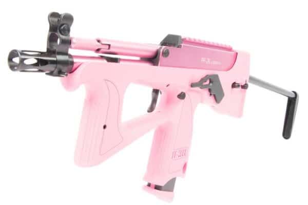 PISTOLET 6MM PP-2K ROSE AVEC CHARGEUR GAZ