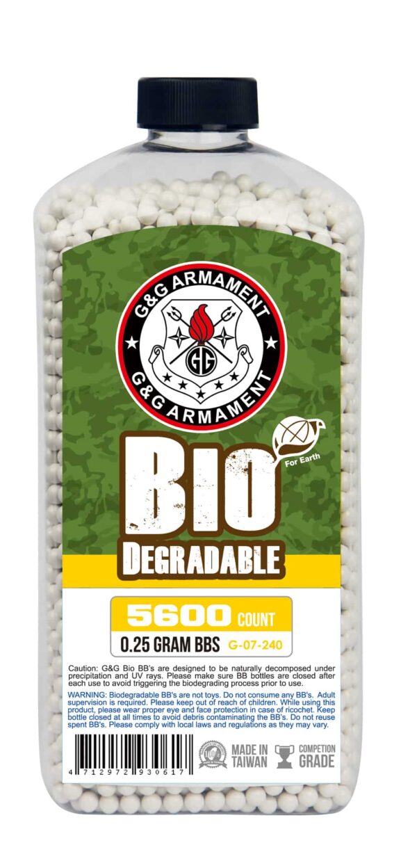 BILLES BIO 0.25G BLANCHES EN BOUTEILLE DE 5600