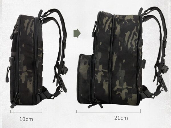 SAC A DOS TACTIQUE VCII TAN – Image 2