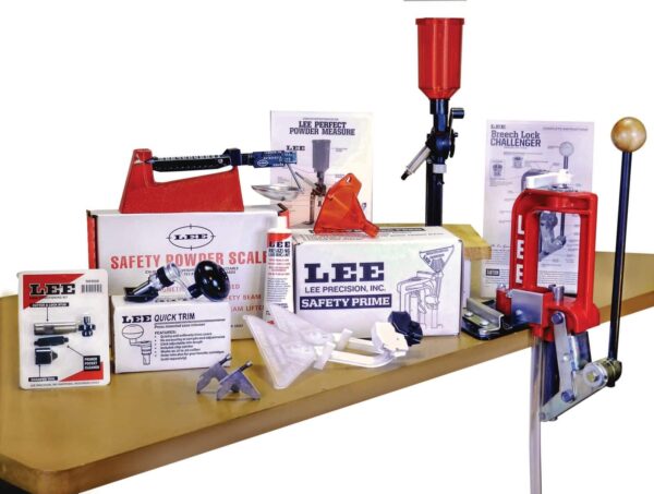 KIT PRESSE DE RECHARGEMENT MONO STATION AVEC ACCESSOIRES LEE 50 TH ANNIVERSARY