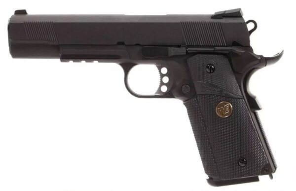 PISTOLET 6MM GAZ MEU NOIR AVEC RAILS – Image 2