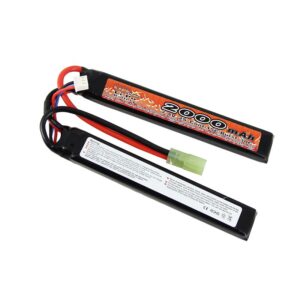 BATTERIE LI-PO 7.4V 2000MAH 2 STICKS