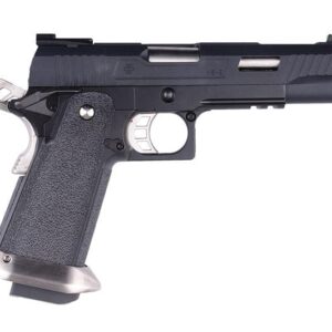 PISTOLET 6MM GAZ HI-CAPA 5.1 WET REX LONG NOIR