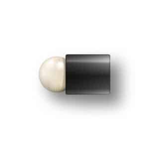 GUIDON BLANC TYPE BW M2.6 D4 L8