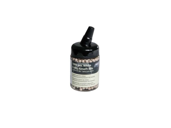 BILLES 0.40G ACCURACY  BLANCHES EN POT DE 1000