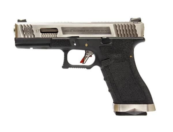 PISTOLET 6MM GAZ T7 SV SLIDE SV BARREL BK FRAME – Image 2