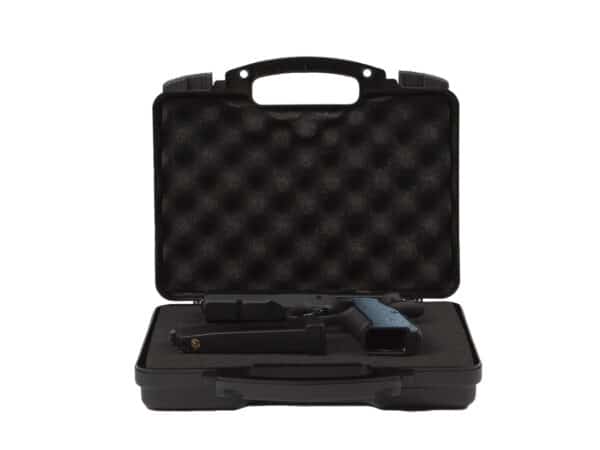 MALLETTE NOIR PLASTIQUE 31X25.6X8 CM – Image 2