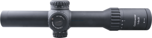 LUNETTE CONTINENTAL X6 1-6X28 FFP 34MM  RET BNW – Image 3