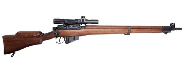 REPLIQUE LONGUE 6MM LEE ENFIELD NO 4 MK1 AVEC LUNETTE - – Image 3