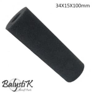MOUSSE POUR SILENCIEUX 34X15X100MM